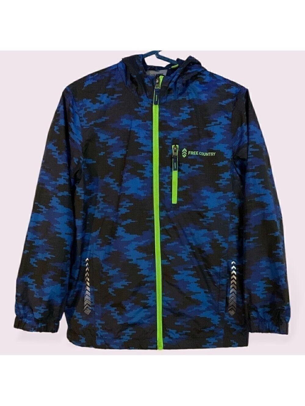 Free Country Boys Jacket Large Camo Lined